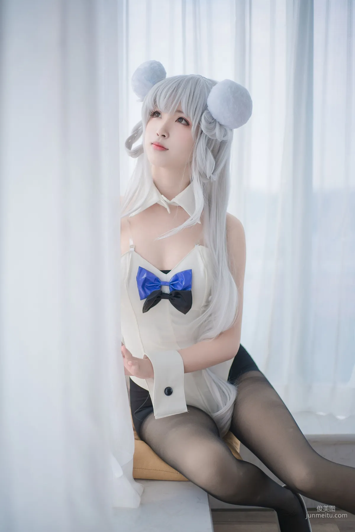 [风之领域] NO.138 黑丝COS萌妹 写真集1