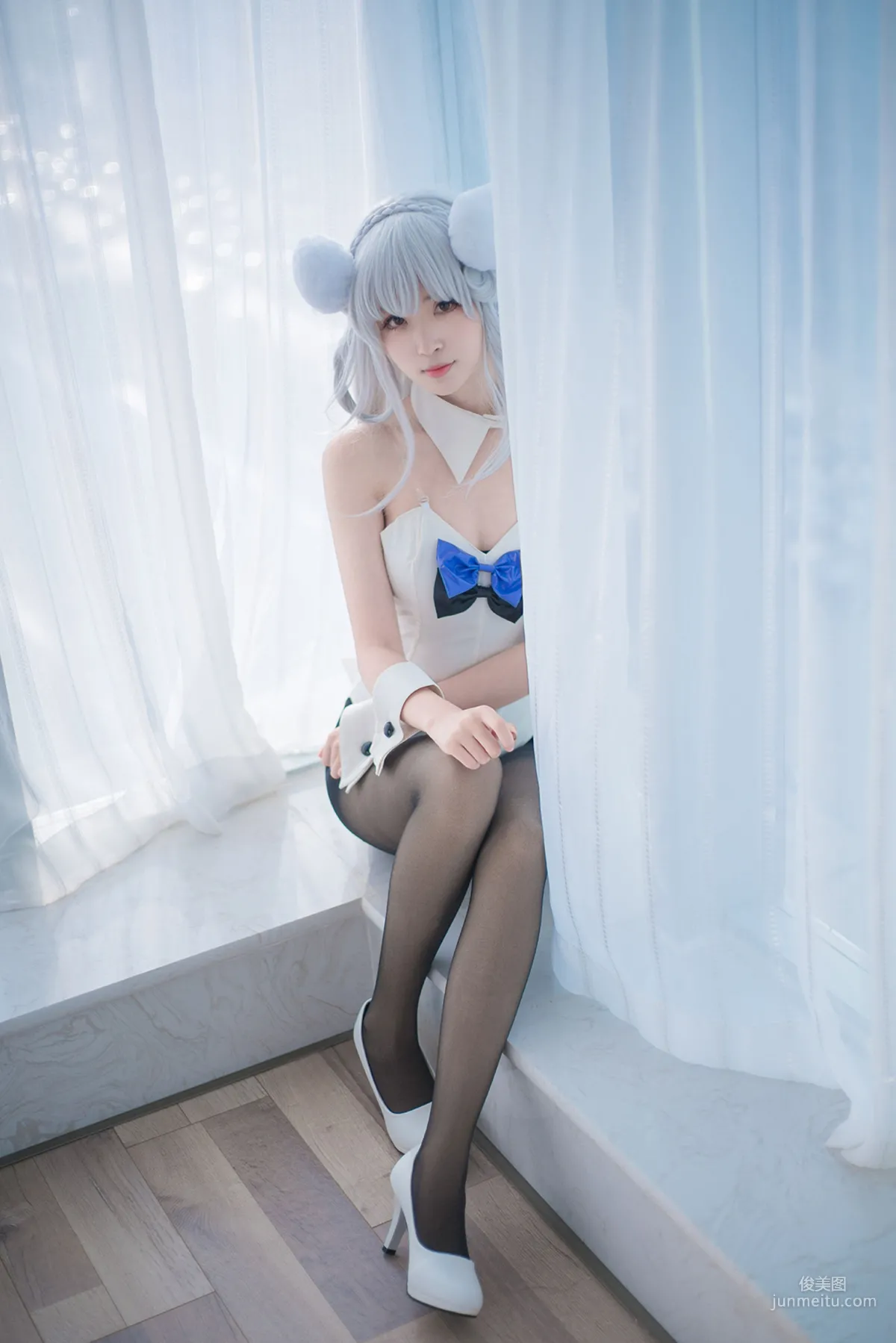 [风之领域] NO.138 黑丝COS萌妹 写真集35