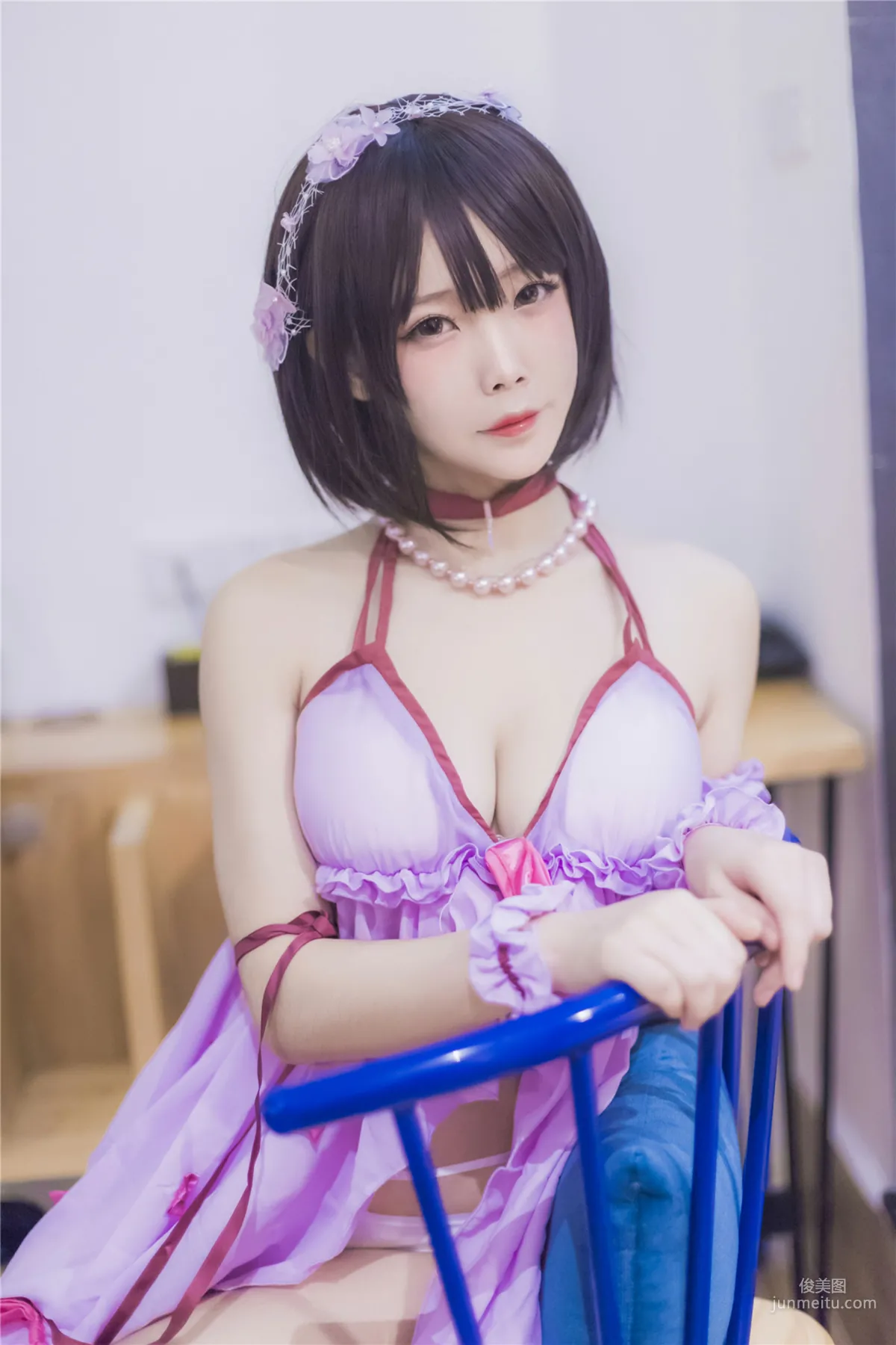 [风之领域] NO.165 美艳睡裙 写真集1