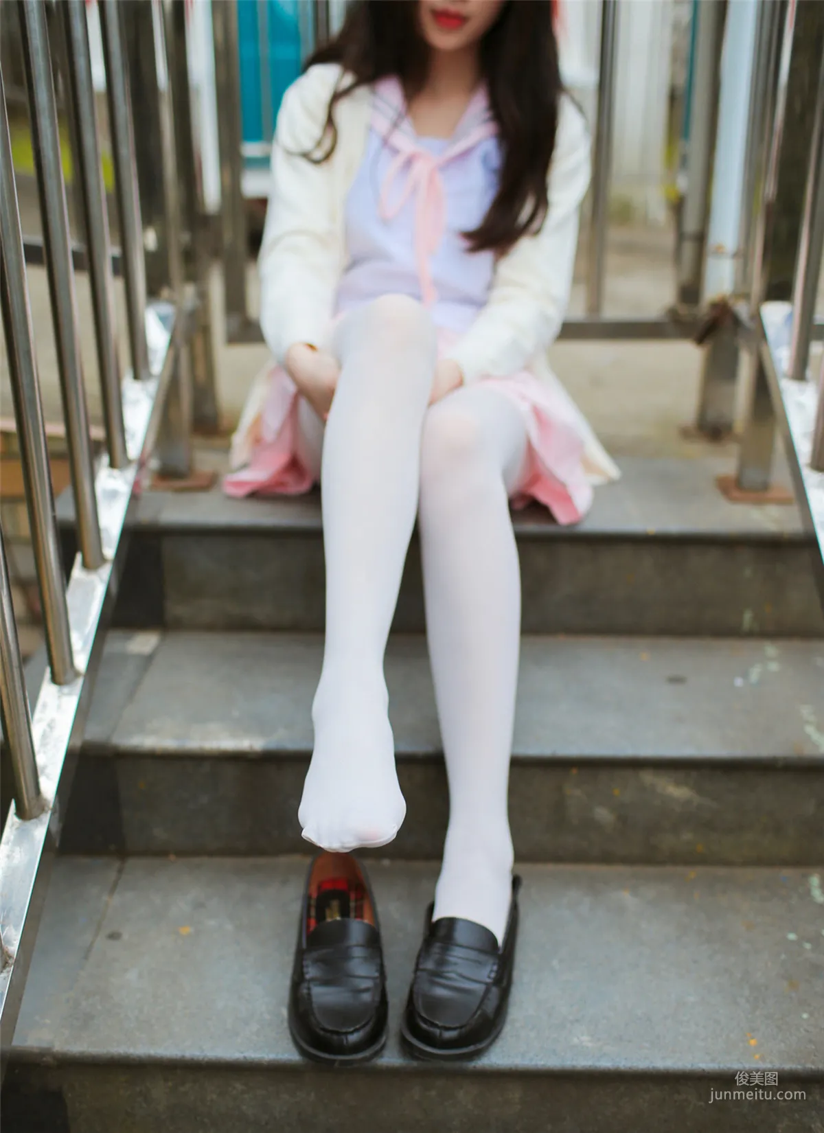 [风之领域] NO.146 白丝粉红少女户外 写真集2