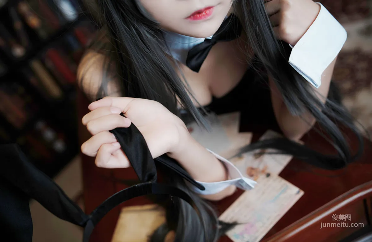 [风之领域] NO.151 黑丝兔女郎 写真集6