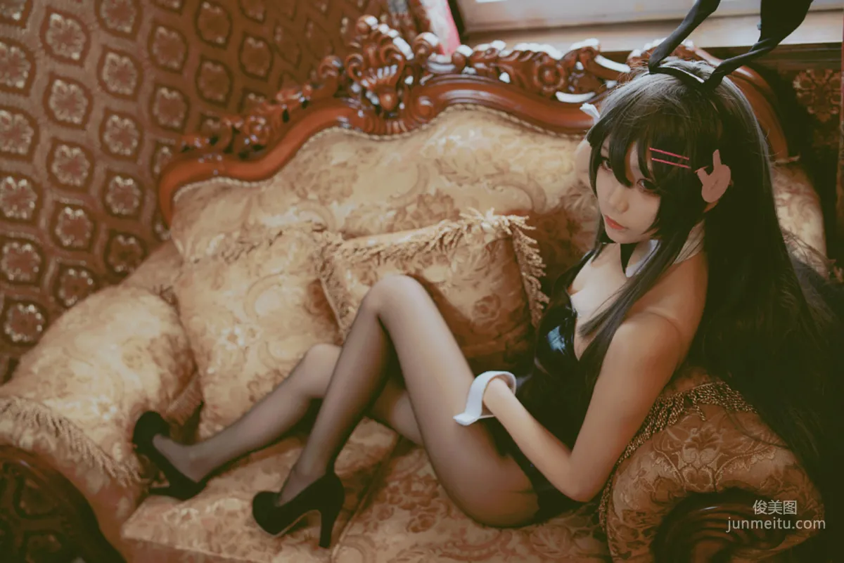 [风之领域] NO.151 黑丝兔女郎 写真集25
