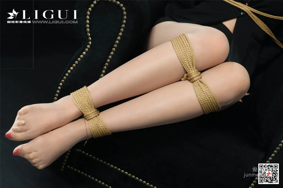 Model 允娜《OL繩藝捆綁》 [麗櫃美束LIGUI] 網絡麗人 寫真集 58