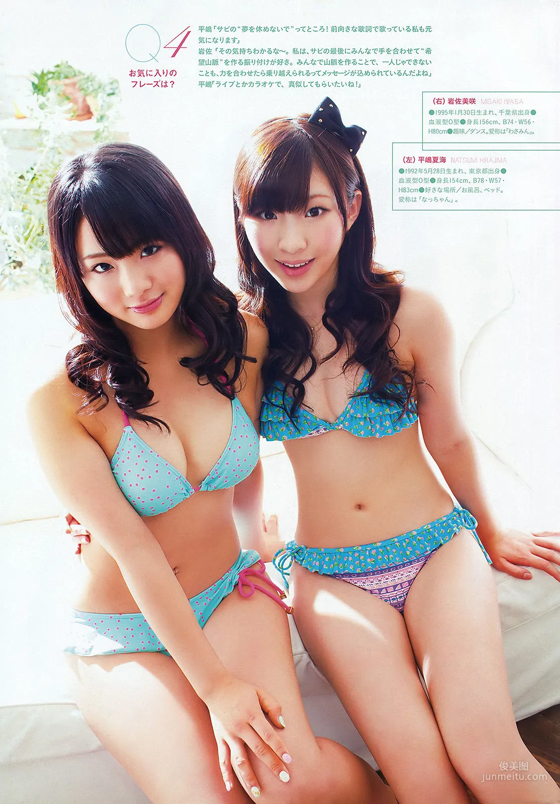 [Weekly Big Comic Spirits] 渡り廊下走り隊7 2012年No.01 寫真雜志 6