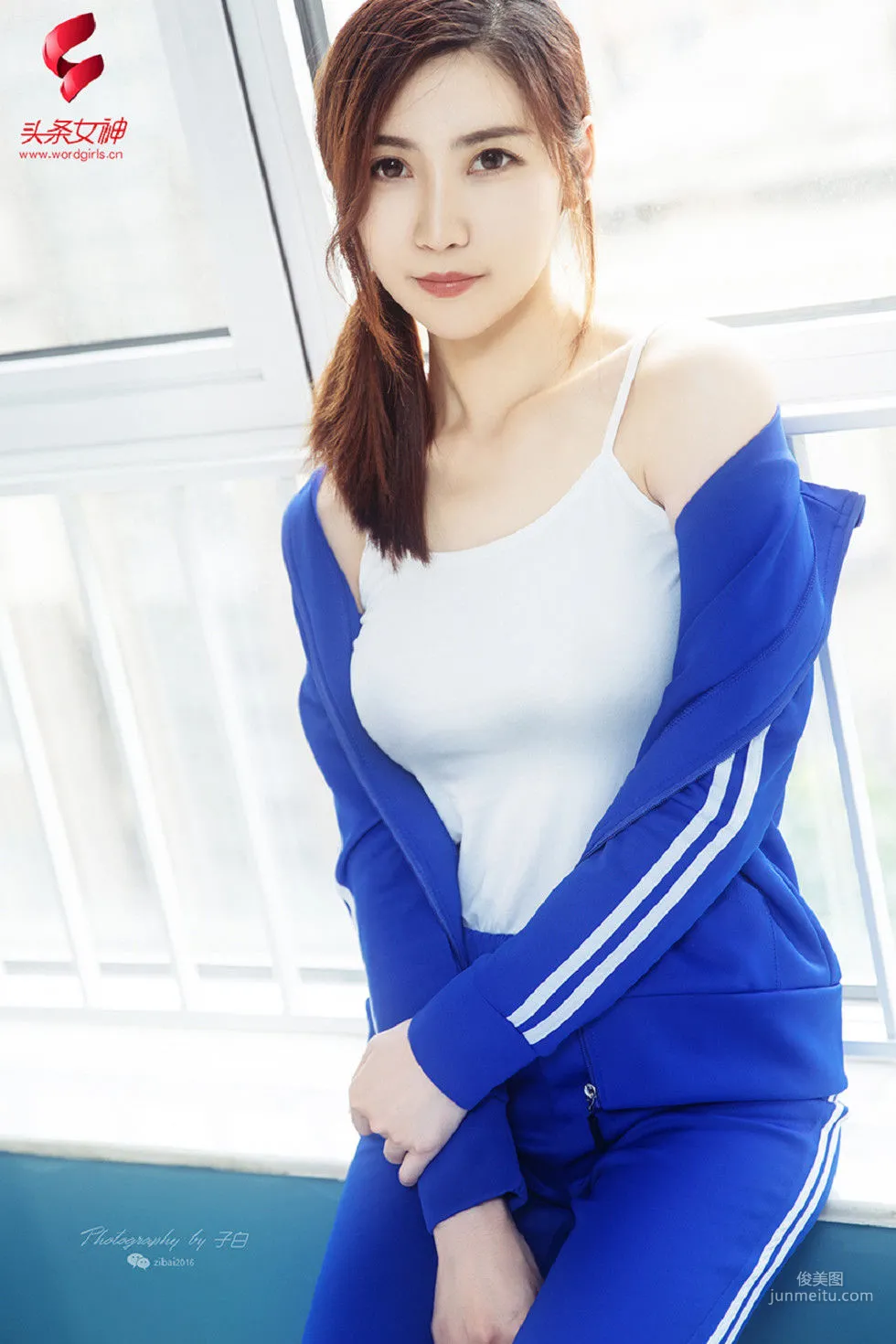 舒文《校花女神》 [头条女神TouTiao] 写真集8