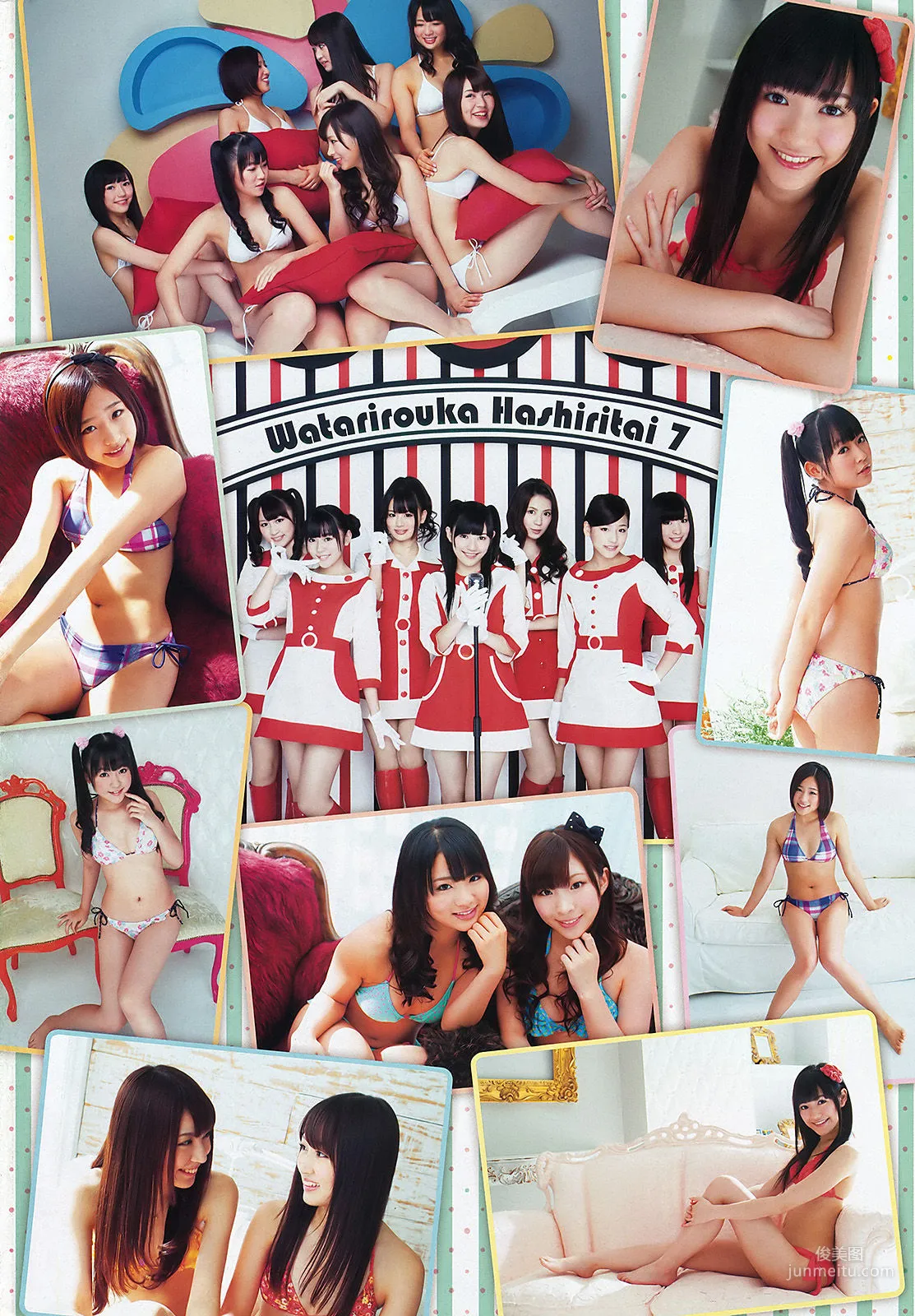 [Weekly Big Comic Spirits] 渡り廊下走り隊7 2012年No.01 寫真雜志 5