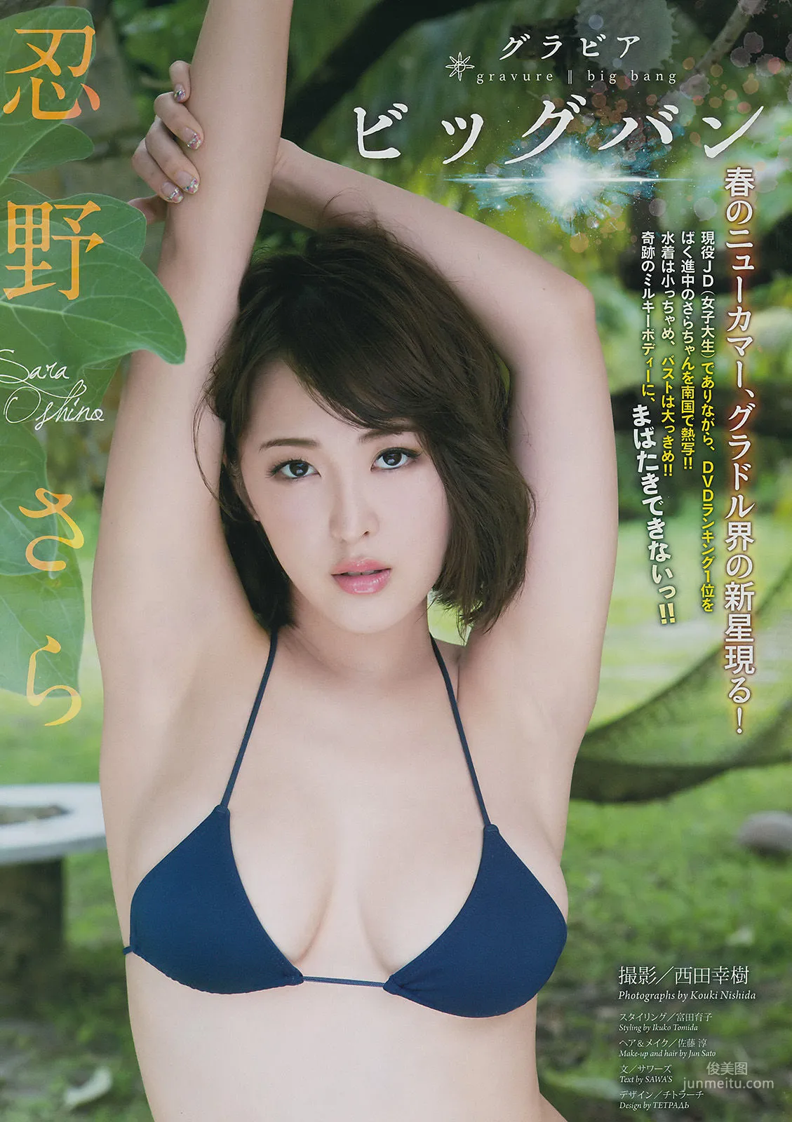 [Weekly Big Comic Spirits] 忍野さら 2017年No.14 寫真雜志 2