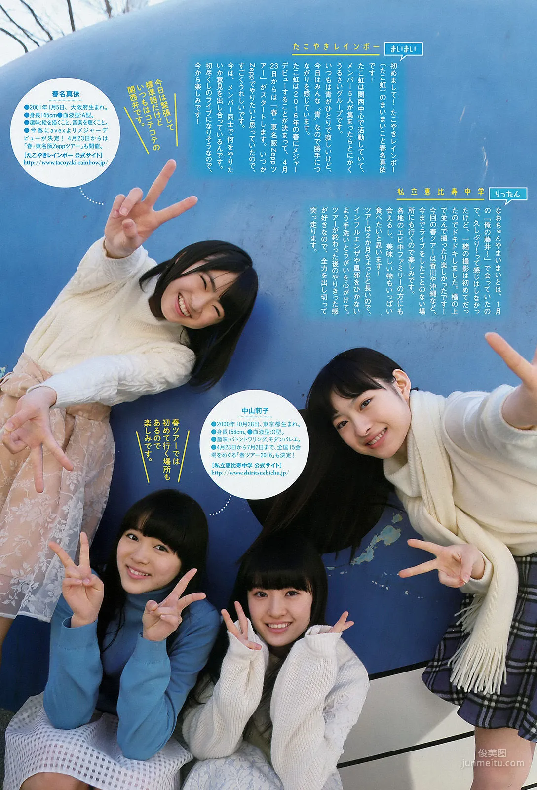 [Weekly Big Comic Spirits] チーム青大将 2016年No.12 寫真雜志 4