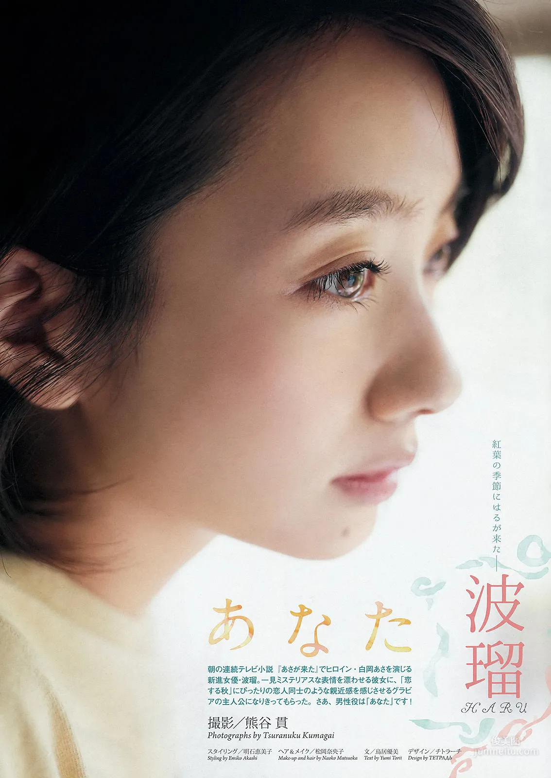 [Weekly Big Comic Spirits] 波瑠 2015年No.46 寫真雜志 2