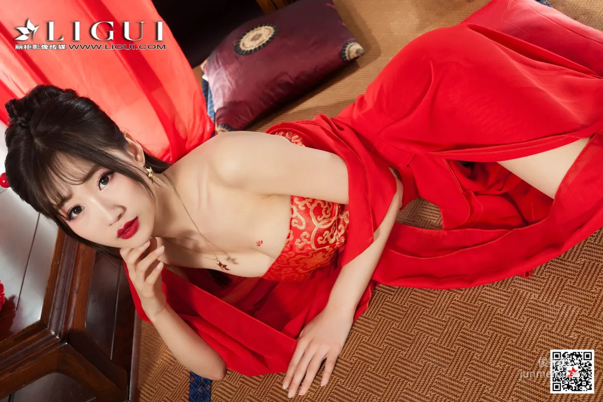 王炜炜《极品古典丝足》 [丽柜LIGUI] 网络丽人 写真集35