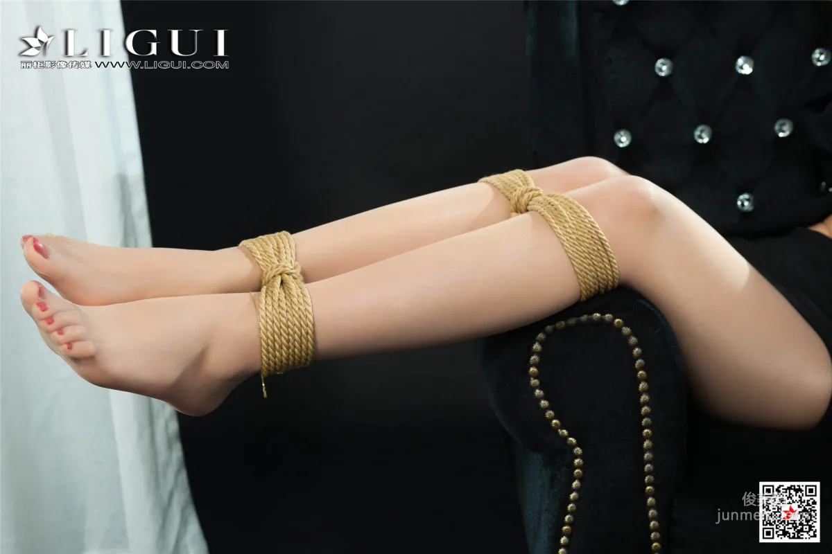Model 允娜《OL繩藝捆綁》 [麗櫃美束LIGUI] 網絡麗人 寫真集 70