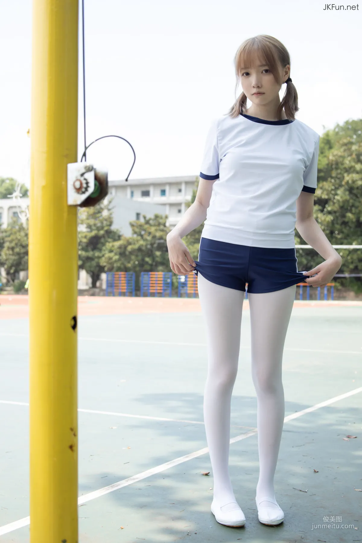 Aika《80D白丝外景体操服》 [森萝财团] 写真集7