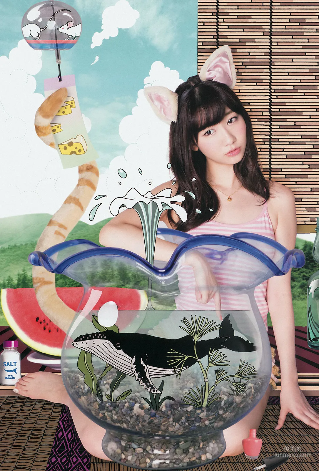 [Weekly Big Comic Spirits] 柏木由紀 2014年No.36 寫真雜志 5