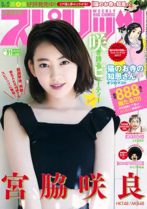 [Weekly Big Comic Spirits] 宮脇咲良 2017年No.31 寫真雜志