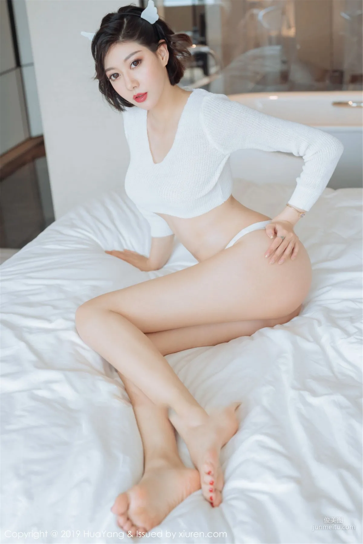 藝軒《性感情趣内衣誘惑》 [花漾HuaYang] Vol.167 寫真集 14