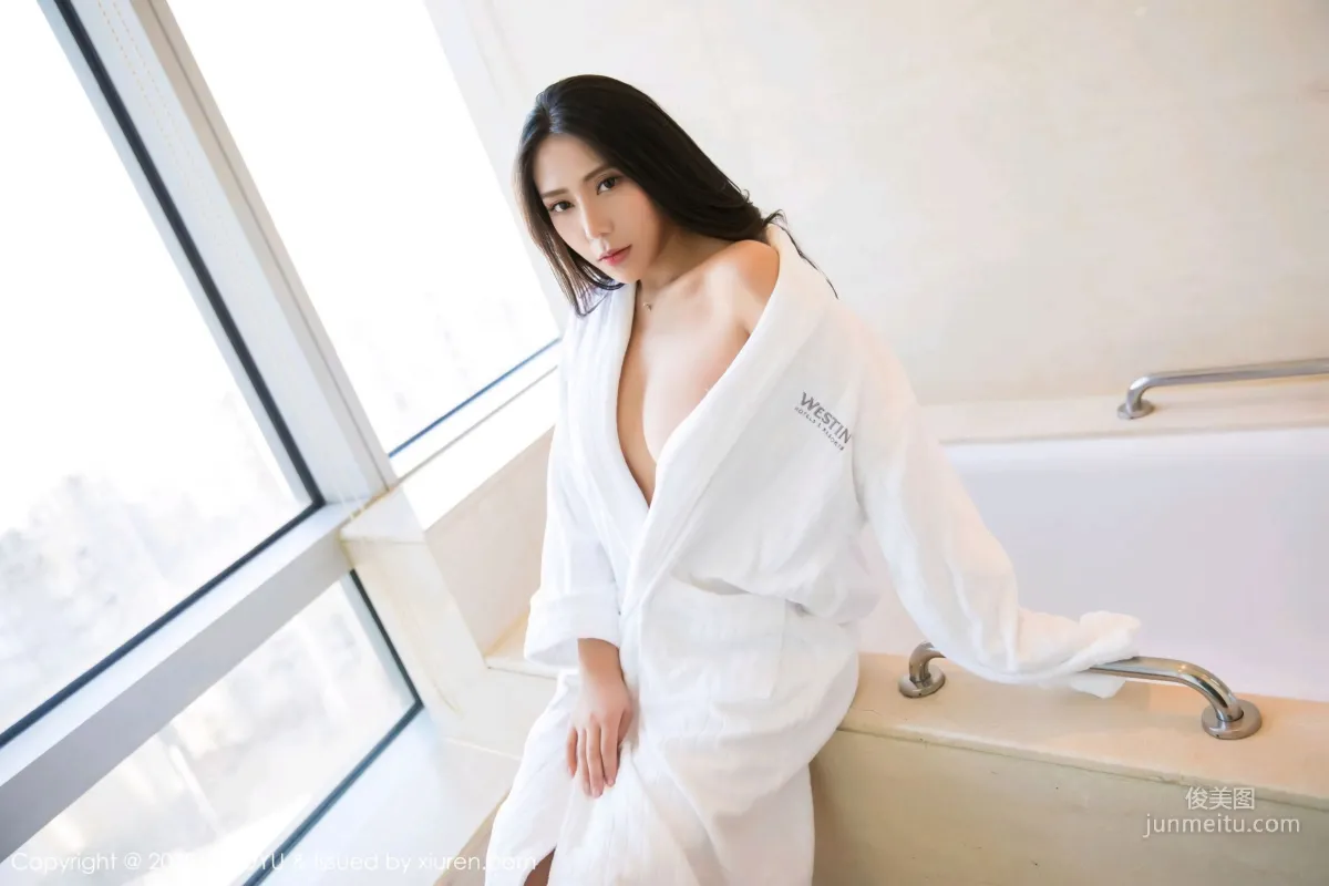 安可儿《镂空内衣与浴袍》 [语画界XIAOYU] Vol.136 写真集23