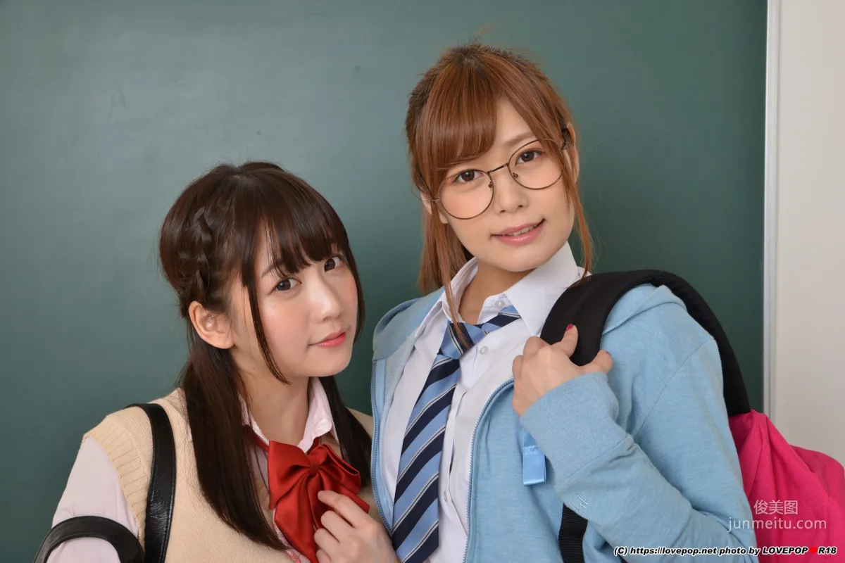[LOVEPOP] 紺野ひかる&篠宮ゆり Photoset 01 寫真集 3