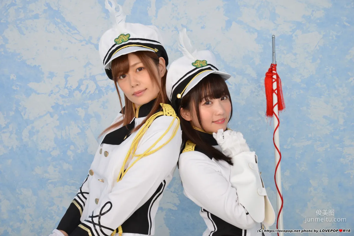[LOVEPOP] 篠宮ゆり&紺野ひかる Photoset 03 寫真集 9