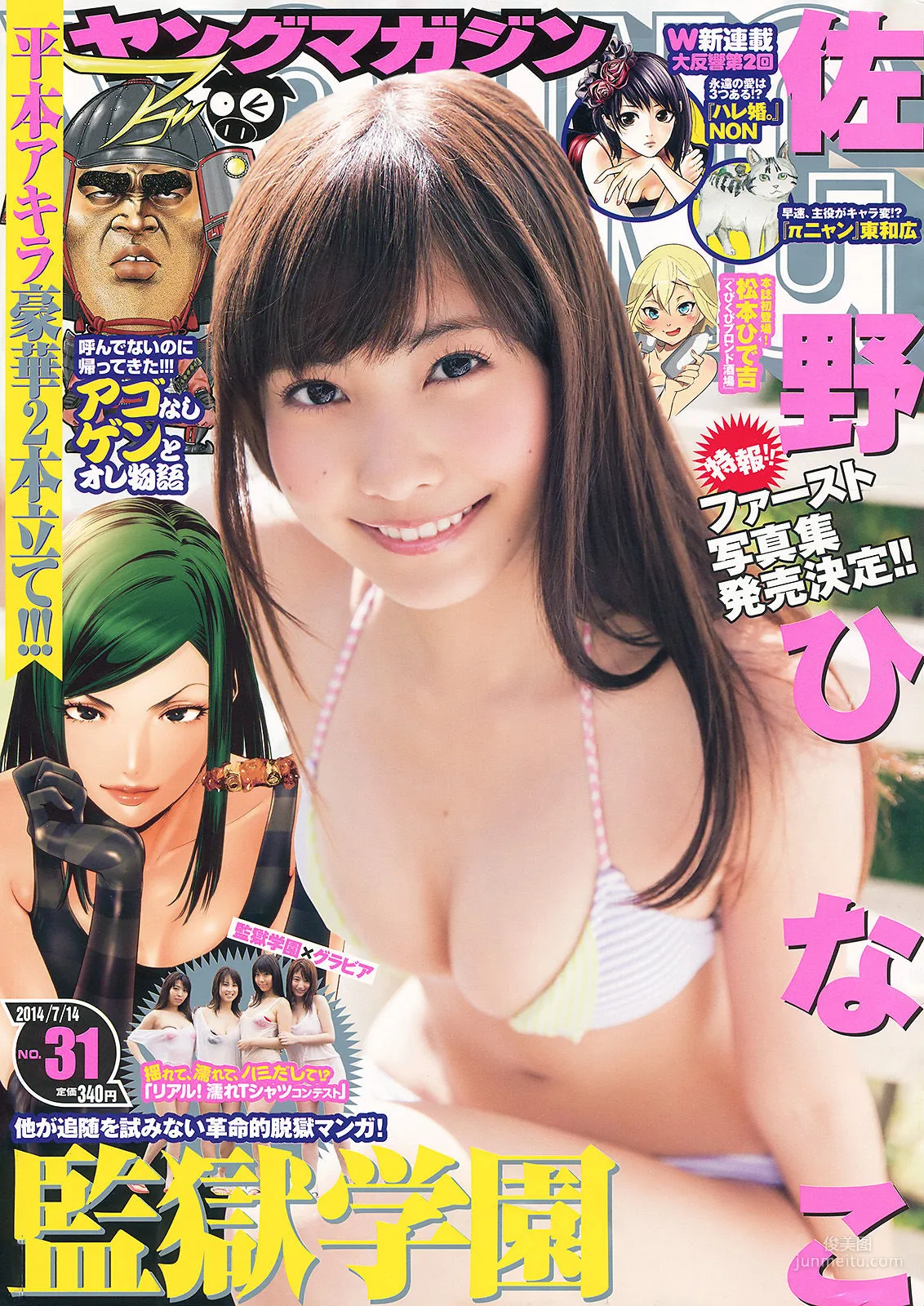 [Young Magazine] 佐野ひなこ 2014年No.31 寫真雜志 1