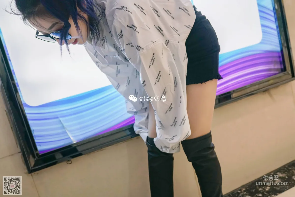 婷婷《長筒靴配膚色絲，小性感》 [絲意SIEE] No.270 寫真集 22