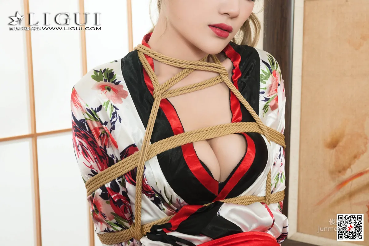 甜甜《繩藝捆綁絲襪人體攝影》 [麗櫃美束] 寫真集 24