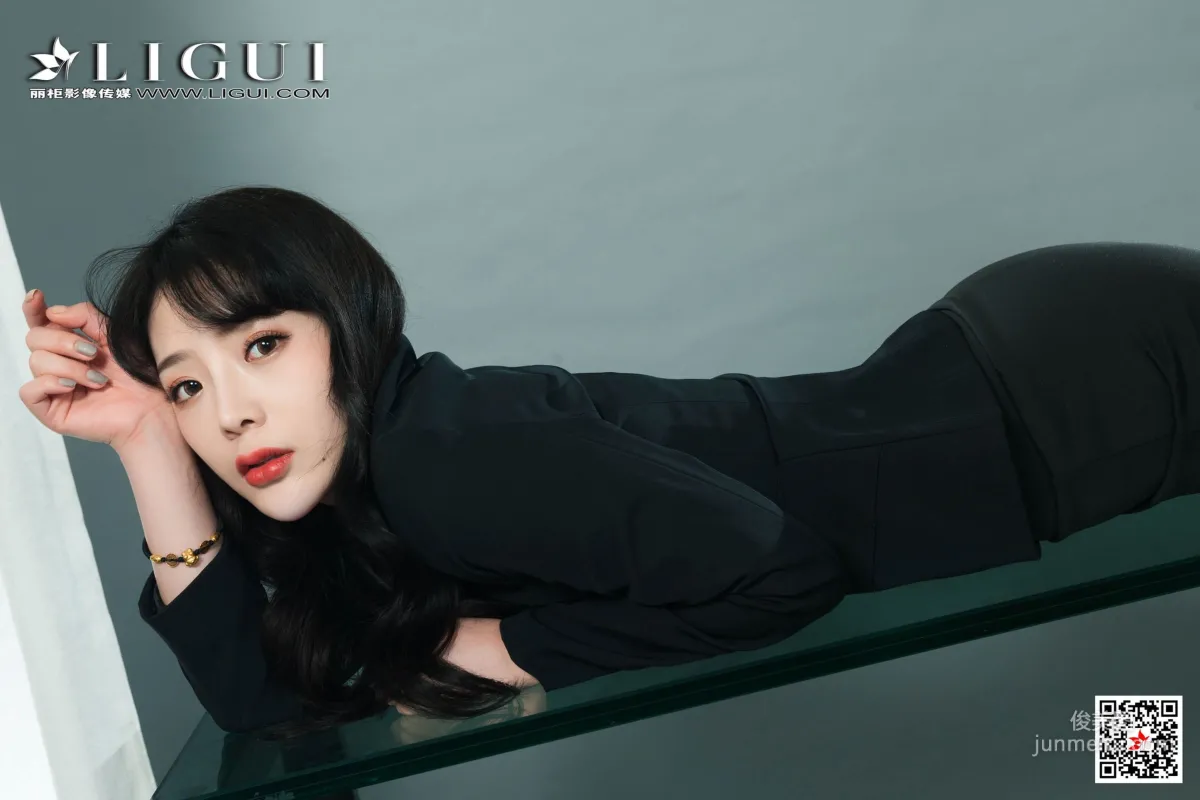 腿模赵蕊《长腿高跟OL女郎》 [丽柜LiGui] 网络丽人 写真集45