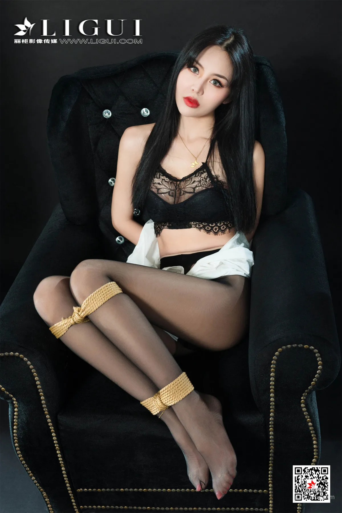涼兒《黑絲繩藝人體攝影》 [麗櫃LiGui美束] 寫真集 20