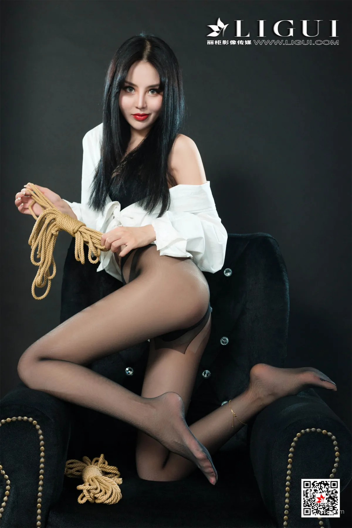 涼兒《黑絲繩藝人體攝影》 [麗櫃LiGui美束] 寫真集 9