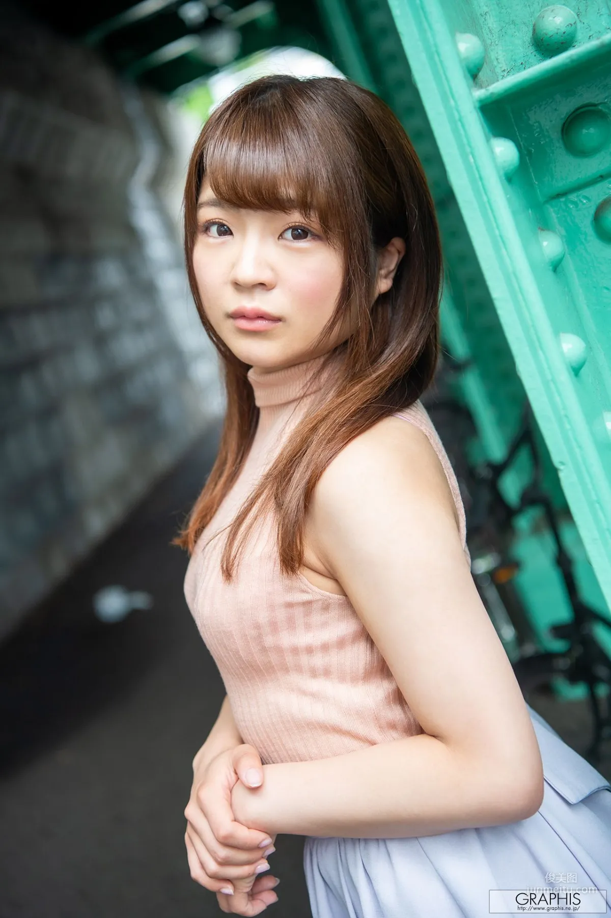 初脫ぎ娘 No.166 石原める Meru Ishihara [Graphis] First Gravure 寫真集 22