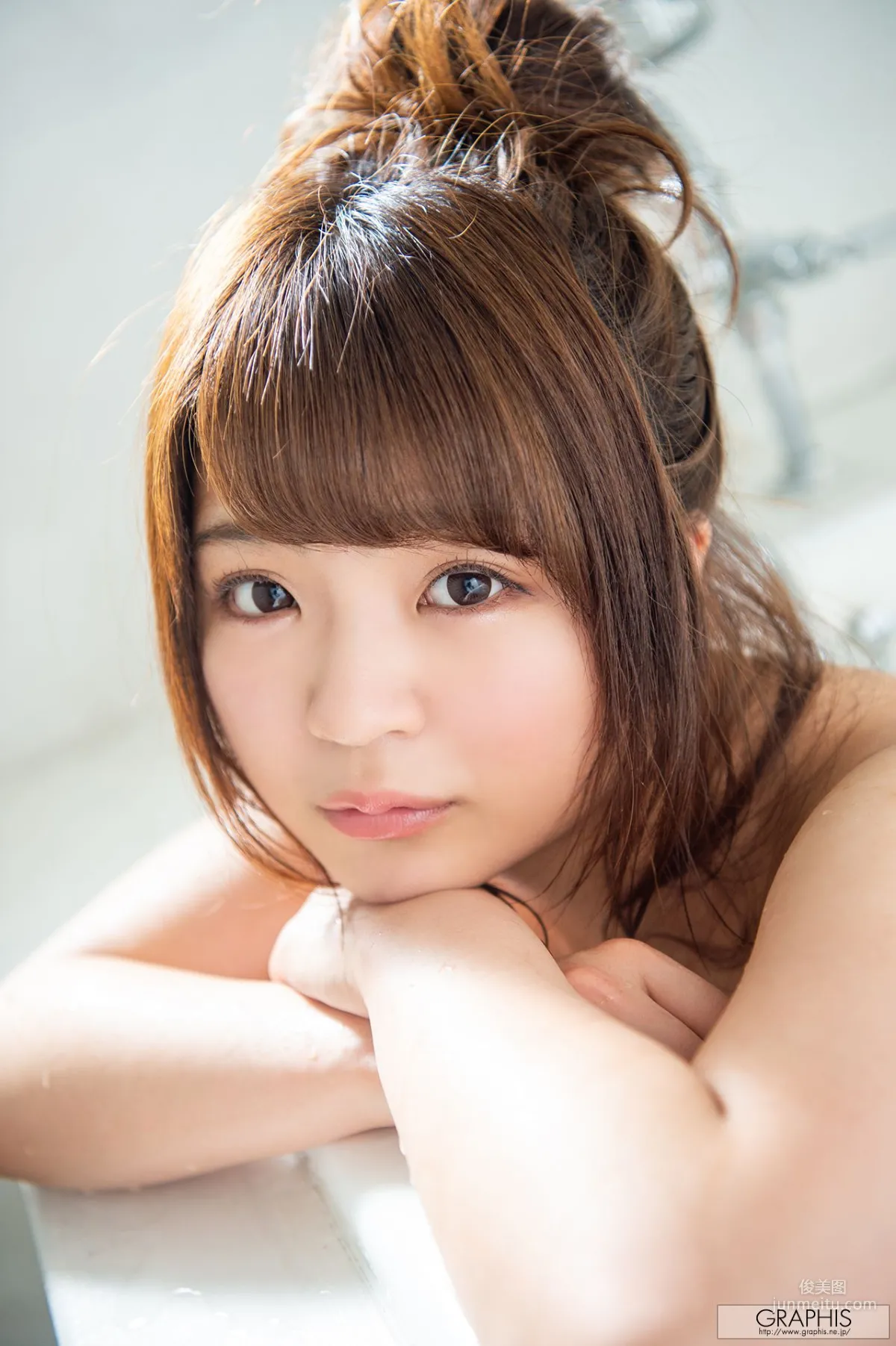 初脫ぎ娘 No.166 石原める Meru Ishihara [Graphis] First Gravure 寫真集 76