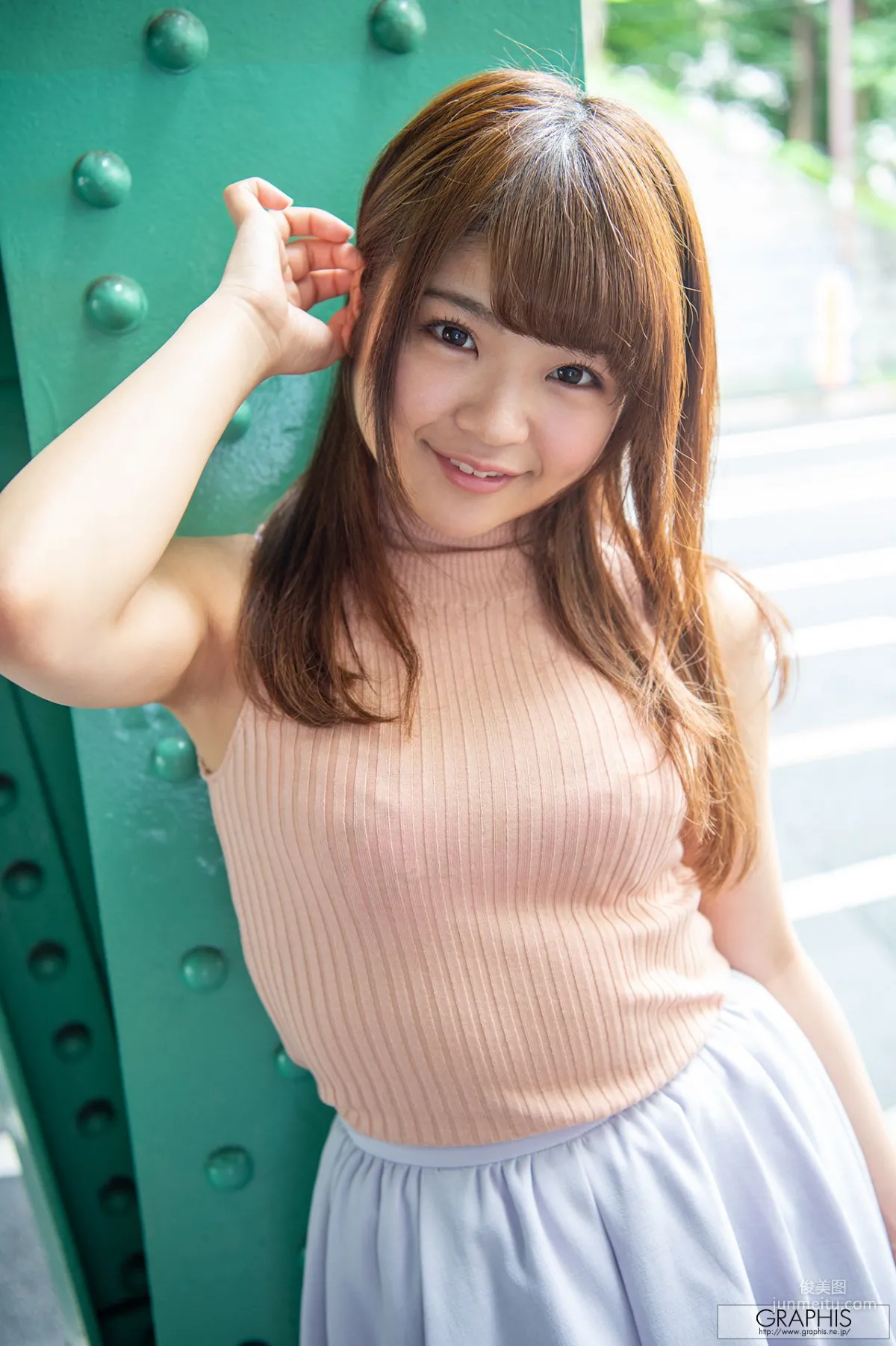初脫ぎ娘 No.166 石原める Meru Ishihara [Graphis] First Gravure 寫真集 25