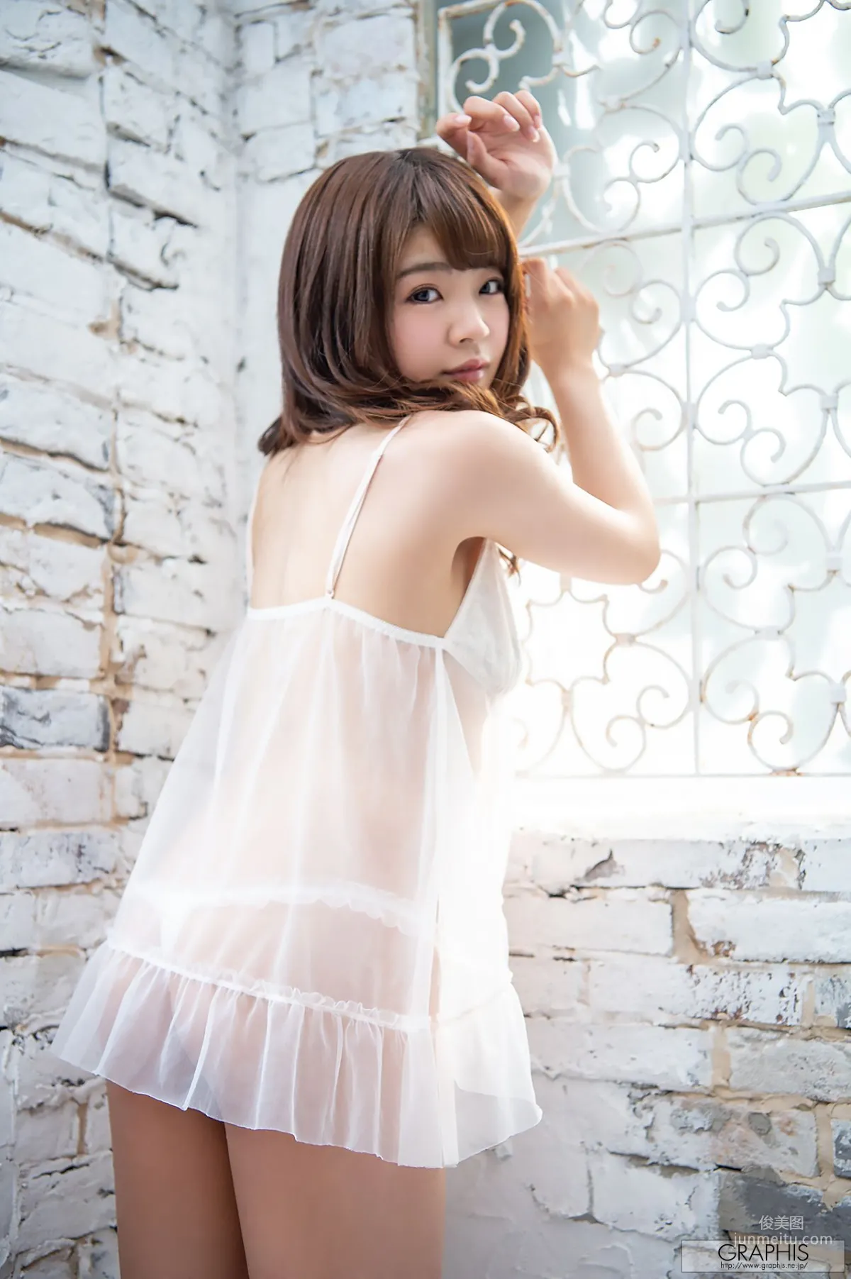 初脫ぎ娘 No.166 石原める Meru Ishihara [Graphis] First Gravure 寫真集 58