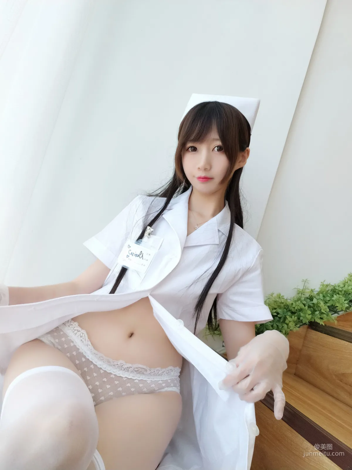 NAGISA魔物喵《自攝系列 白絲護士》 [COSPLAY美女] 寫真集 30