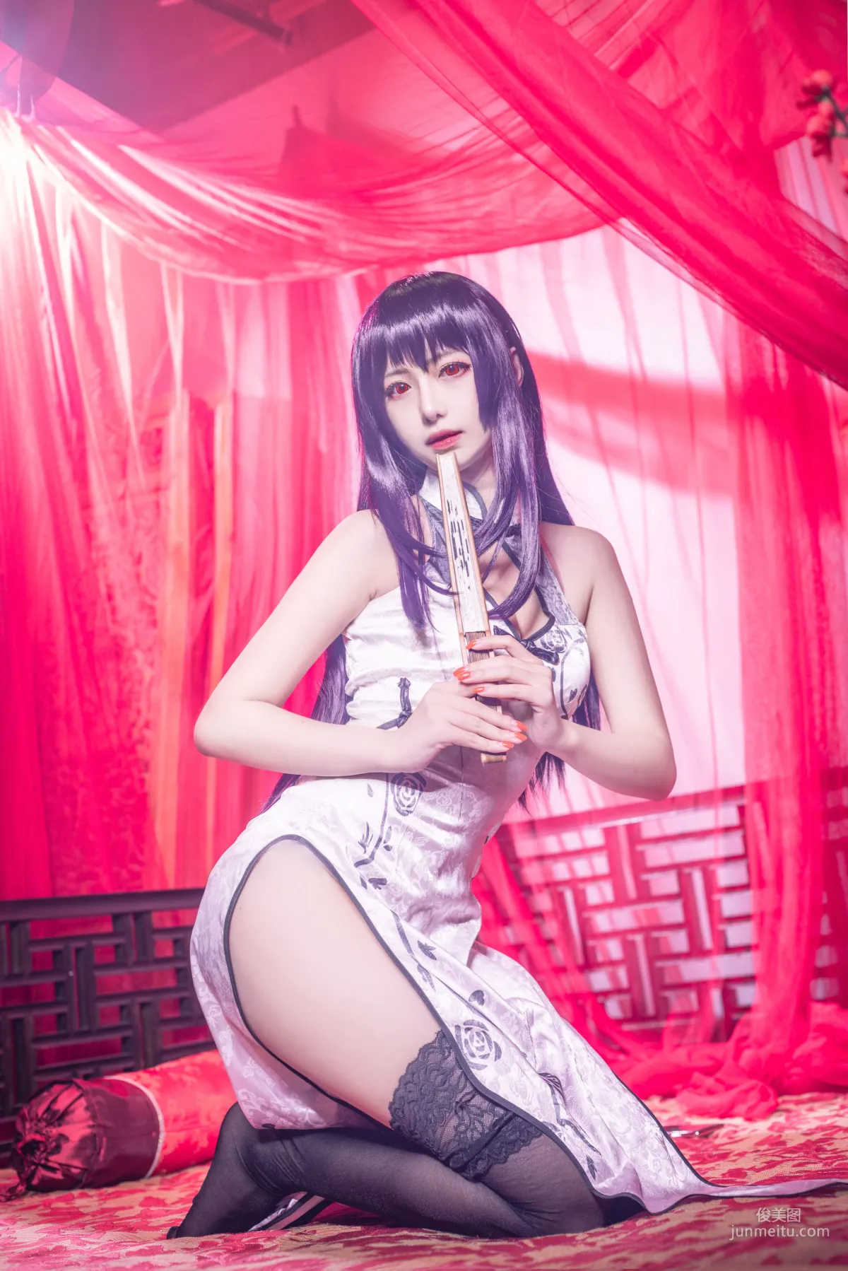 Shika小鹿鹿《學姐旗袍》 [COSPLAY福利] 寫真集 4