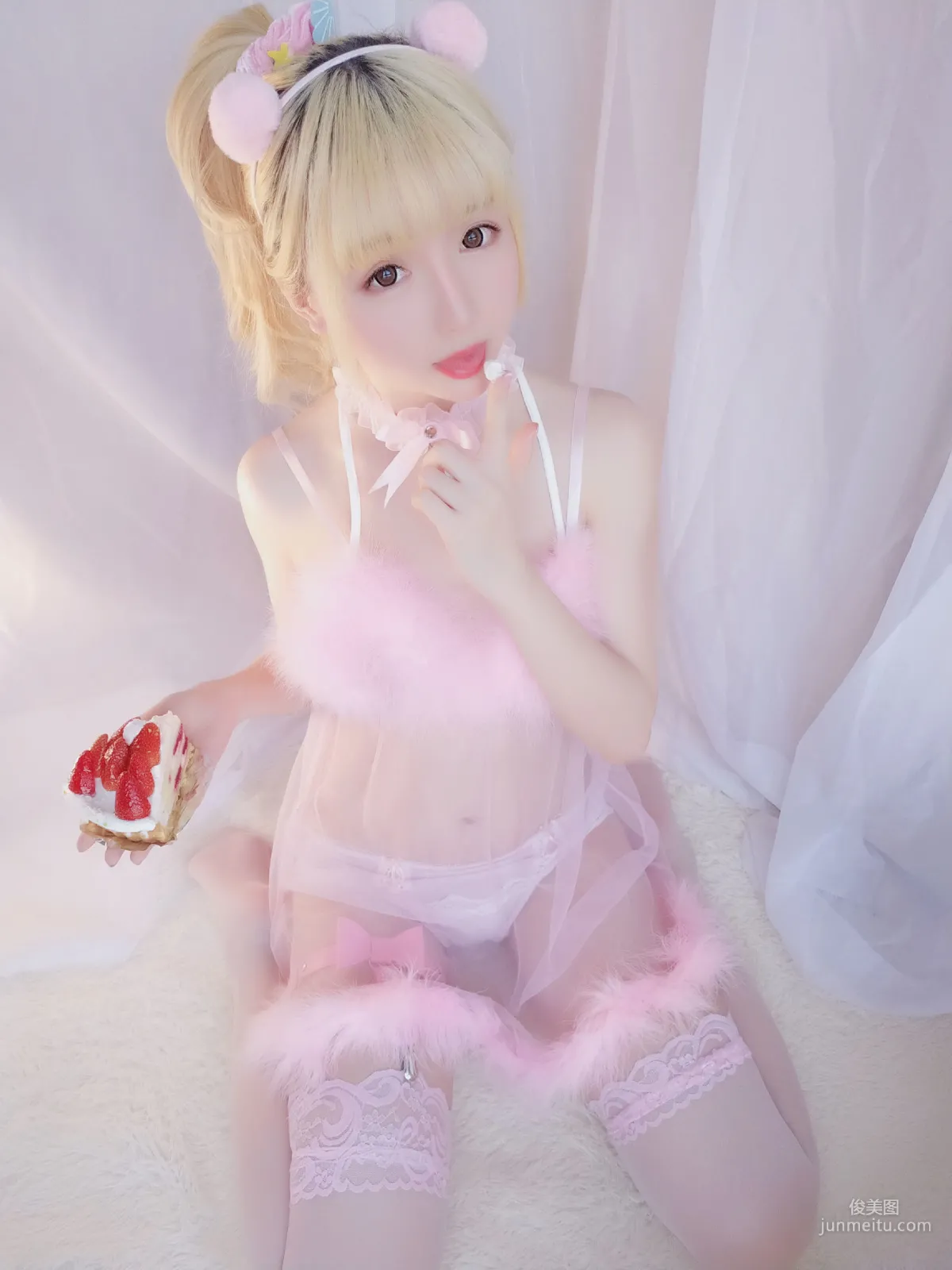 星之遲遲《草莓睡衣包》 [福利COSPLAY] 寫真集 13