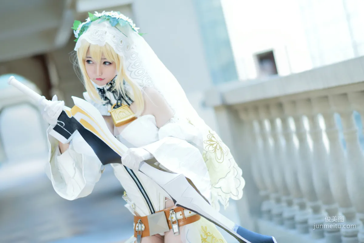Nagesa魔物女《白衣騎士》 [COSPLAY美女] 寫真集 10