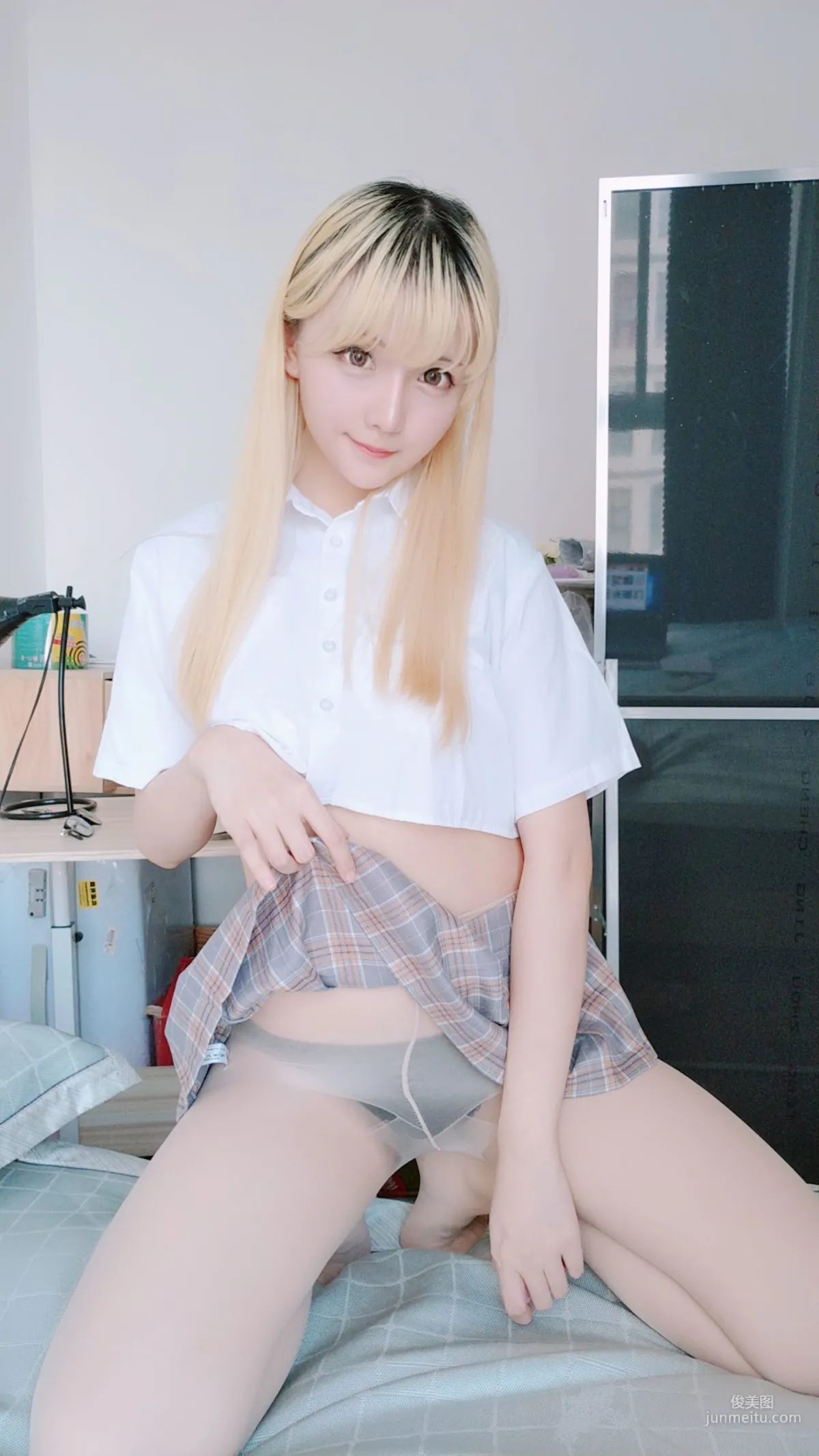 萌妹星之遲遲《短裙制服》 [福利COSPLAY] 寫真集 8