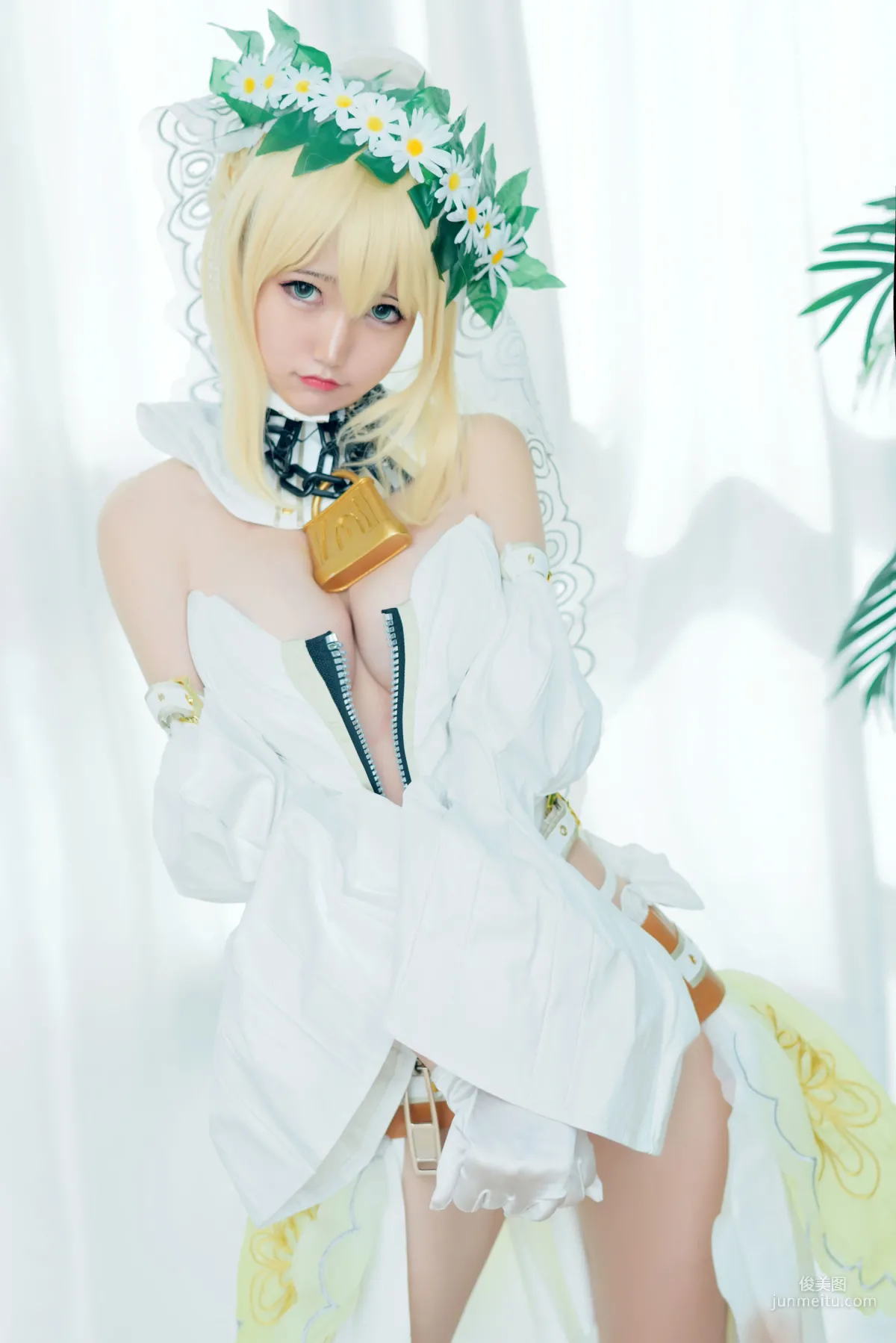 Nagesa魔物女《白衣騎士》 [COSPLAY美女] 寫真集 20