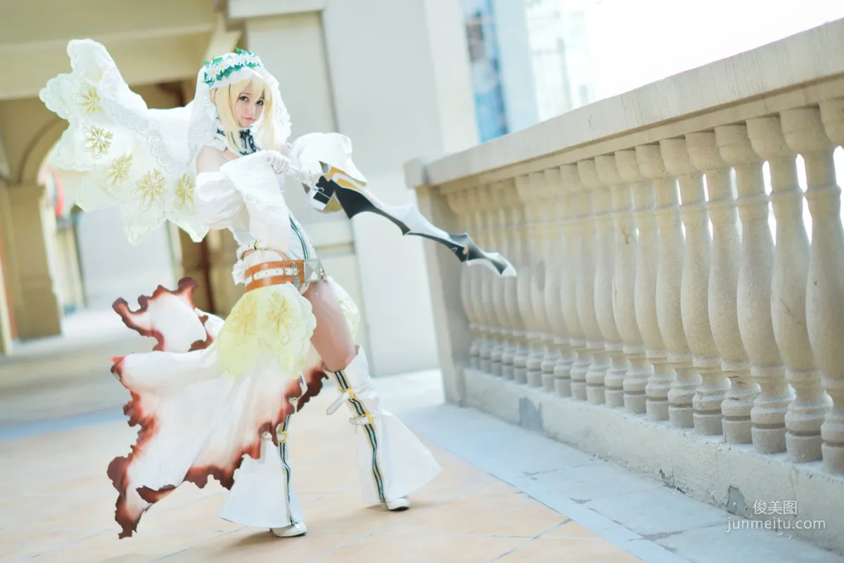 Nagesa魔物女《白衣騎士》 [COSPLAY美女] 寫真集 16