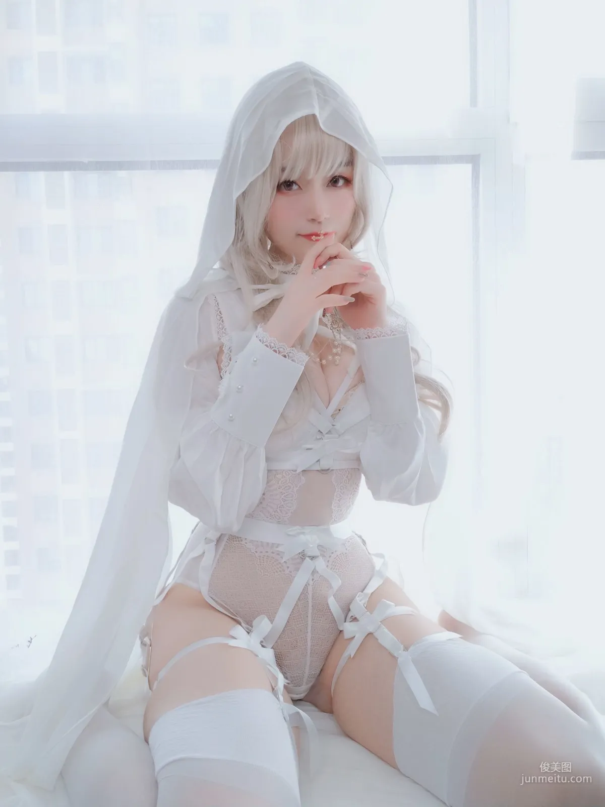 COSER白銀81《純白聖女》 [COSPLAY少女] 寫真集 19