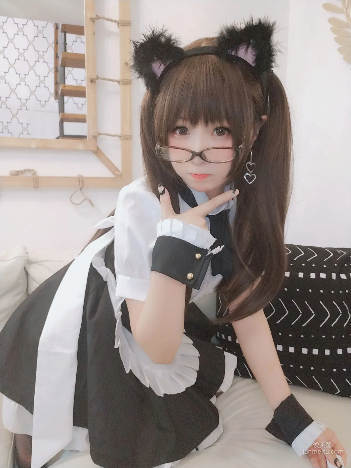 搖搖樂yoyo《黑絲女仆》 [COSPLAY美女] 寫真集 49