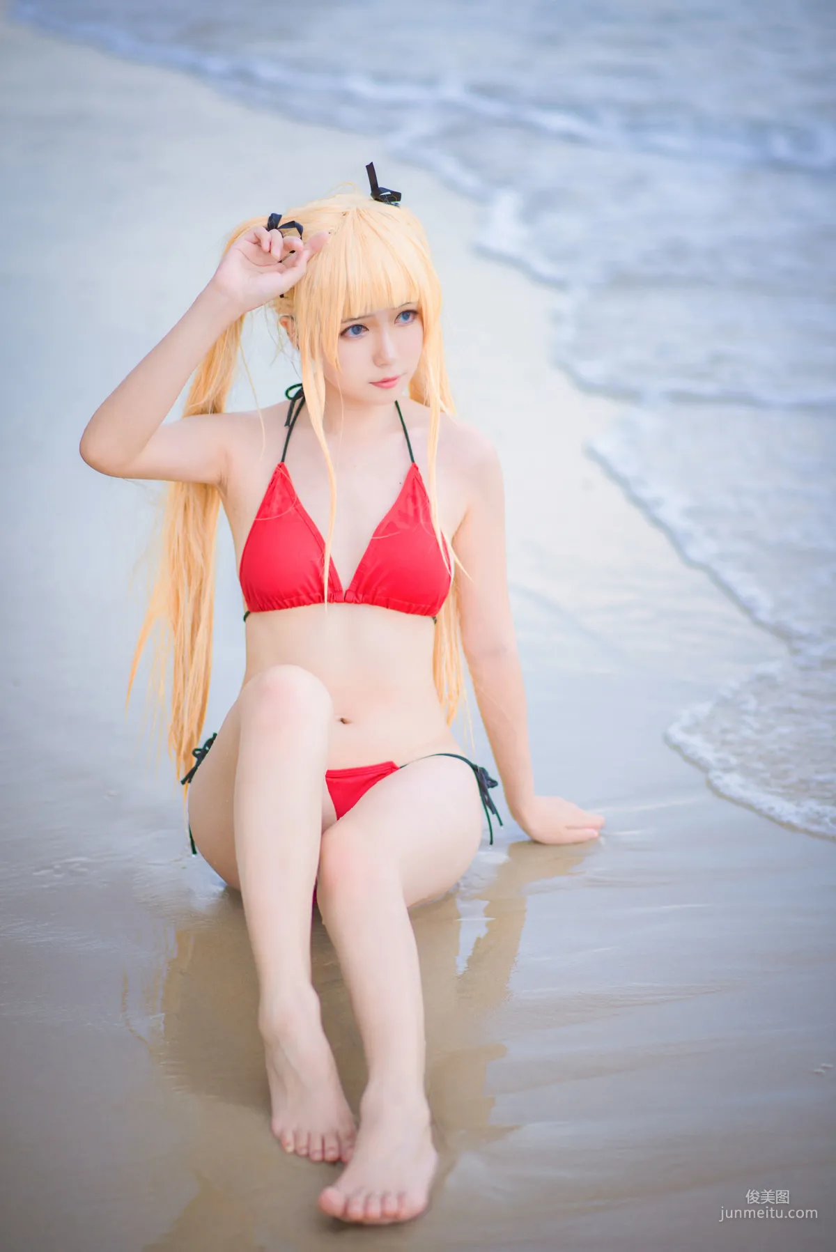 白金Saki《水着》 [性感COSPLAY福利] 寫真集 19