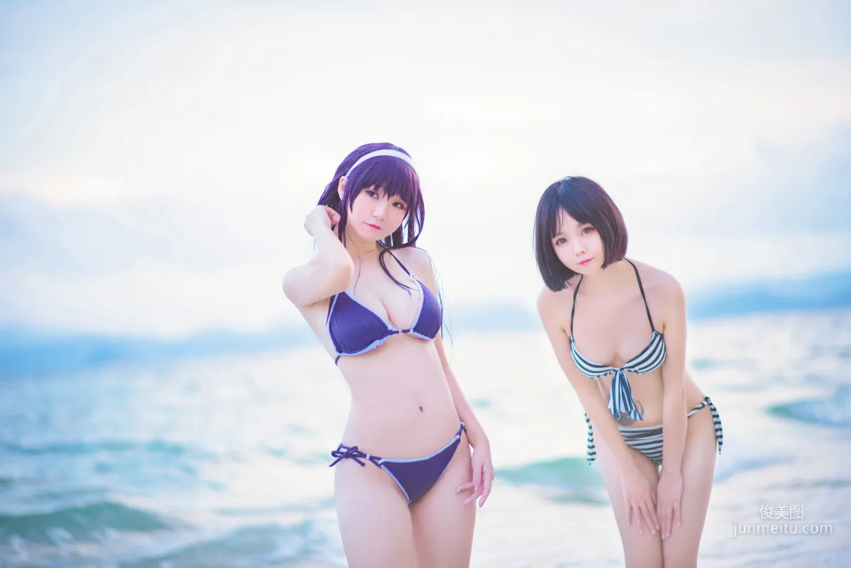 白金Saki《水着》 [性感COSPLAY福利] 寫真集 10
