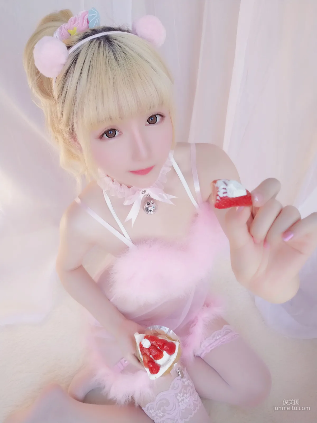 星之遲遲《草莓睡衣包》 [福利COSPLAY] 寫真集 55