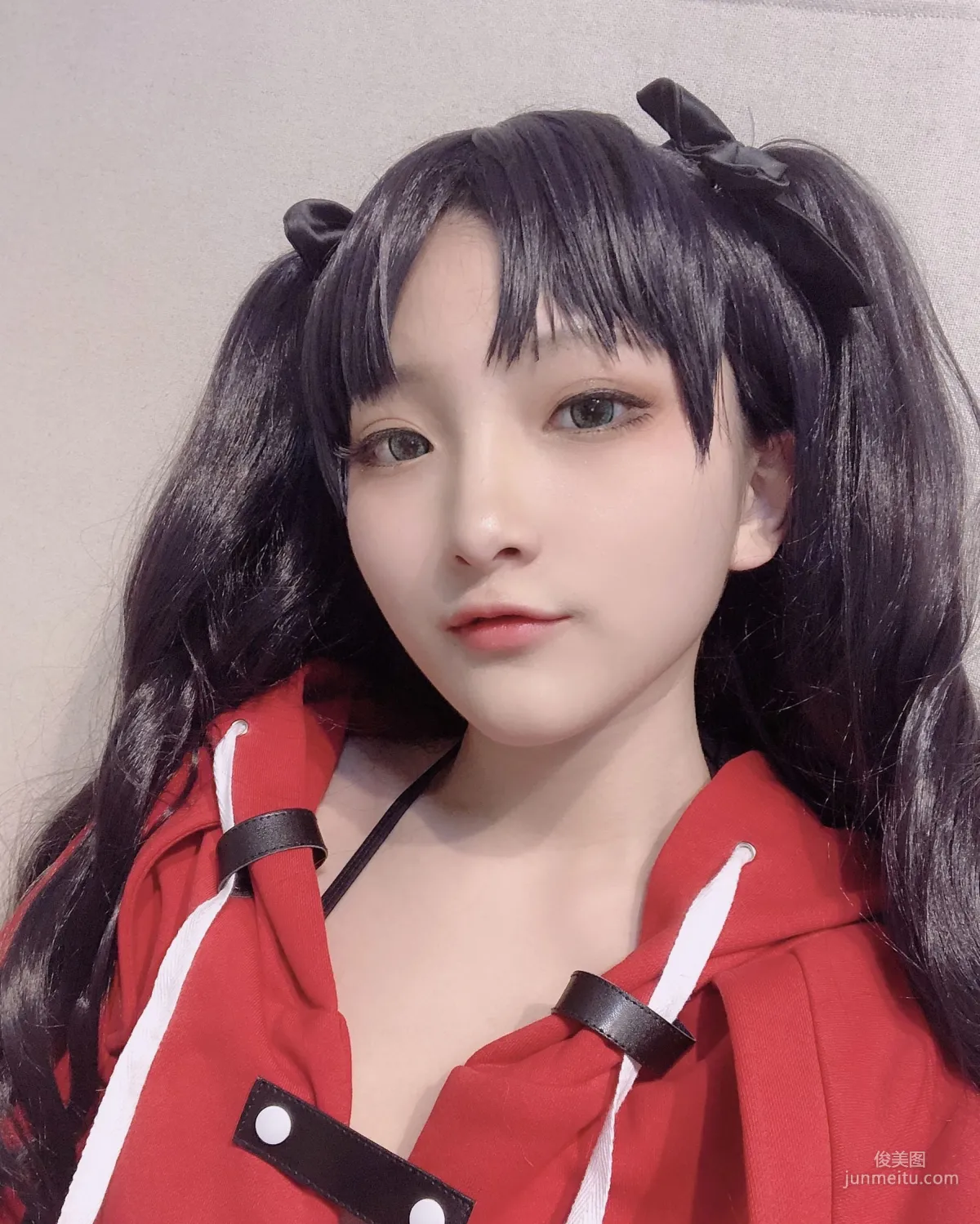 COSER小丁 《单车少女 黑胶 情趣网衫》 [Fantasy Factory] 写真集104