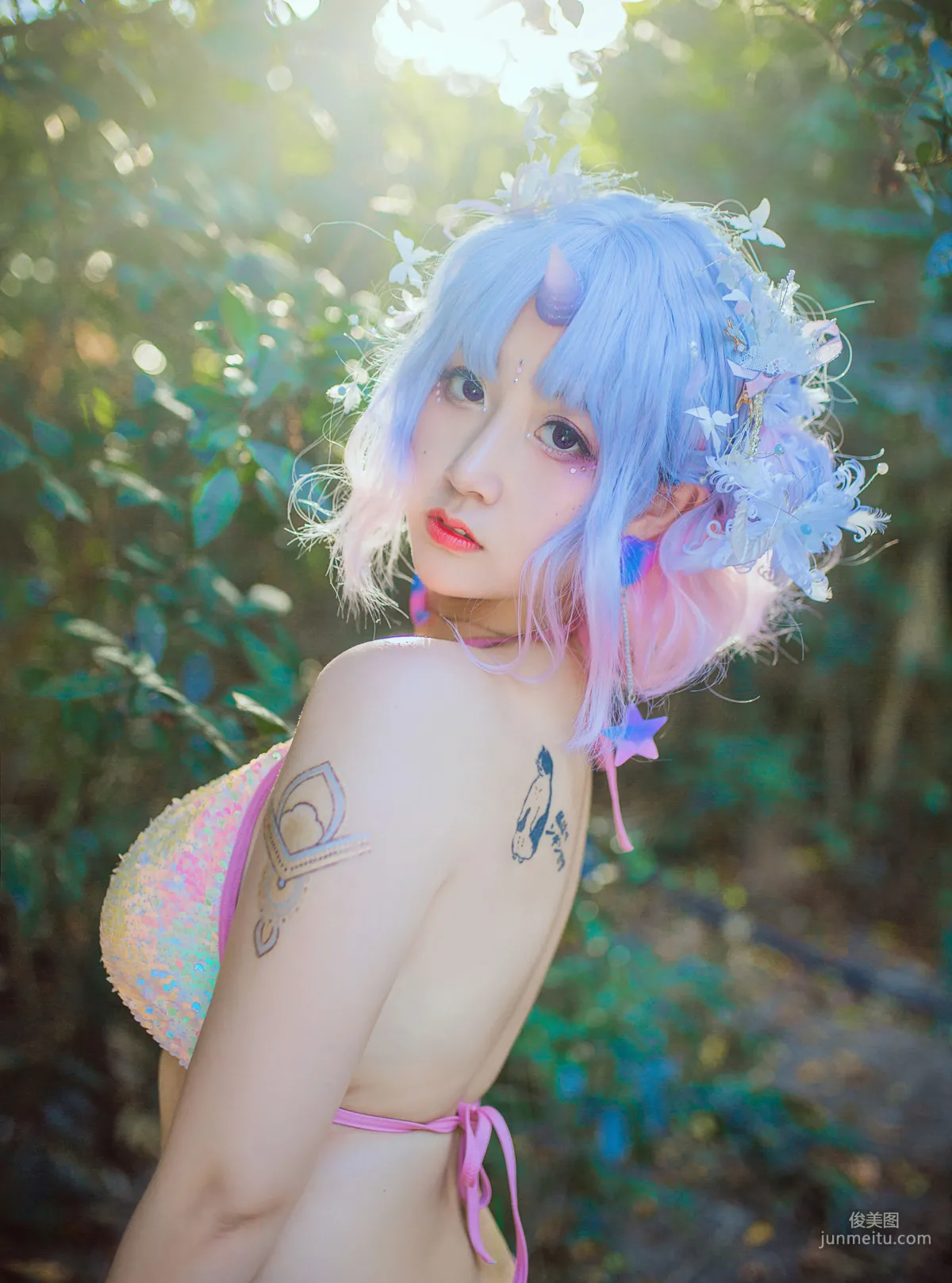 巨乳貓九醬Sakura《獸の物語》 寫真集 13