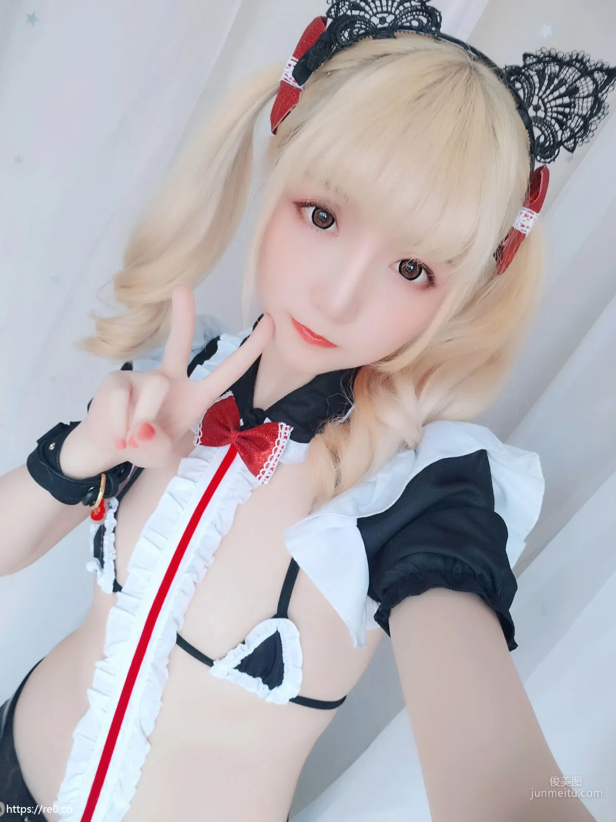 星之遲遲《元氣女仆包》 [福利COSPLAY] 寫真集 45