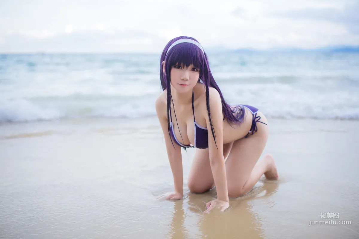 白金Saki《水着》 [性感COSPLAY福利] 寫真集 24