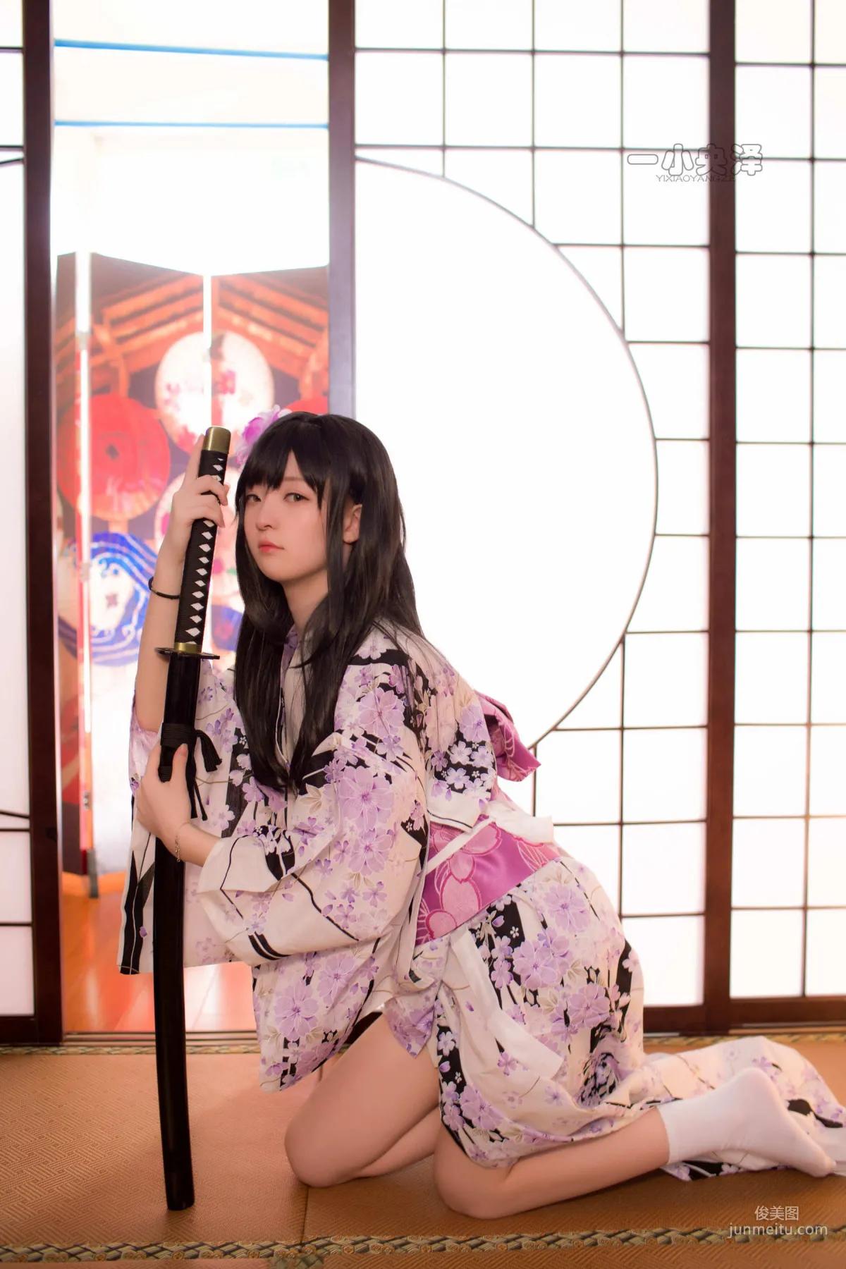 一小央澤 《和服短襪》 [COSPLAY美女] 寫真集 13