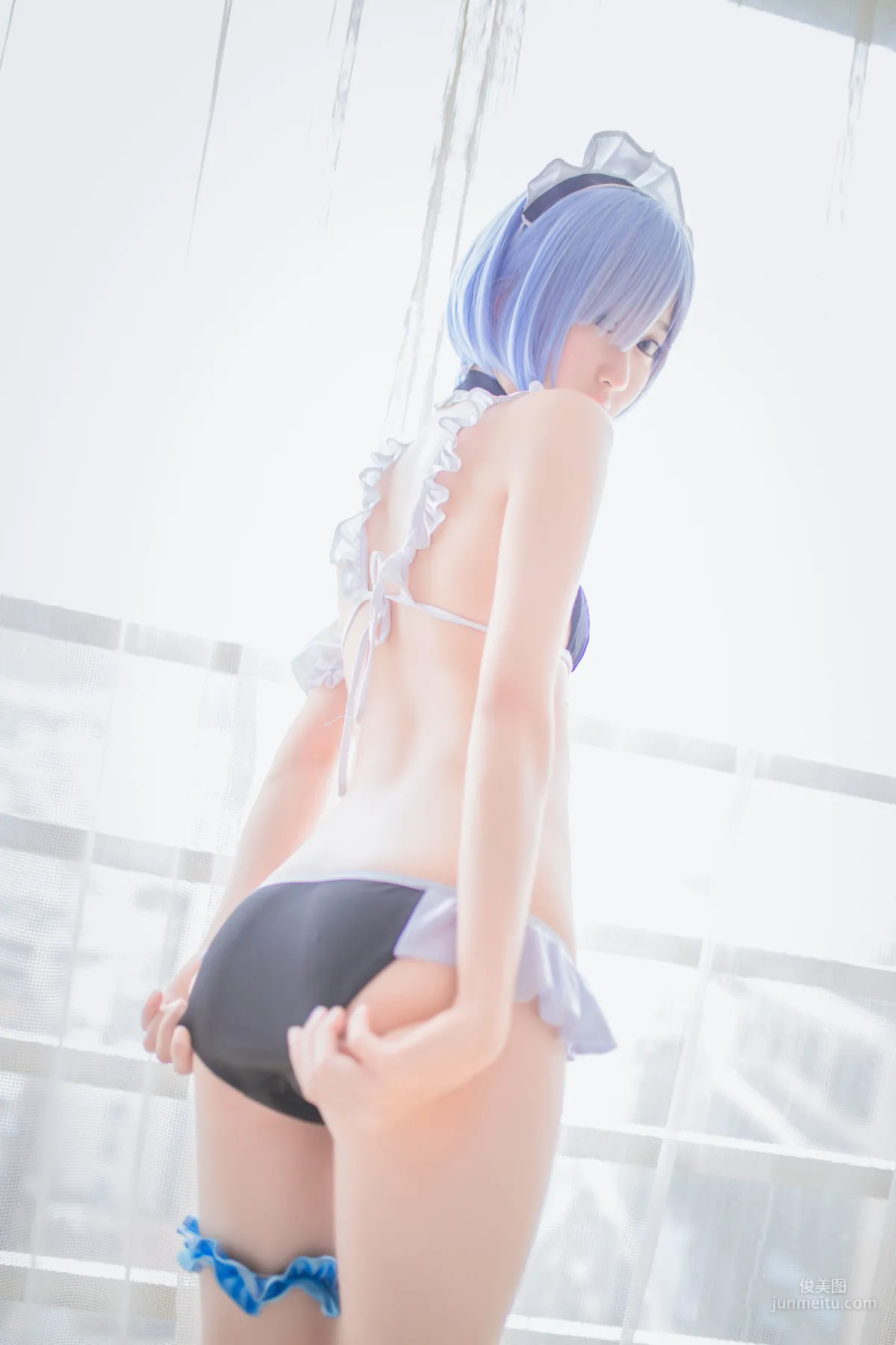 木綿綿OwO《蕾姆泳裝+兔女郎》 [COSER美女] 寫真集 10